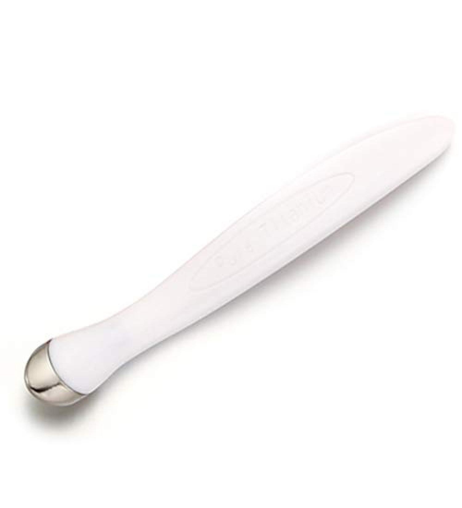 ClerianTouch Titanium Eye Cream Applicator & Massager - White - Buy Online on GoSupps.com