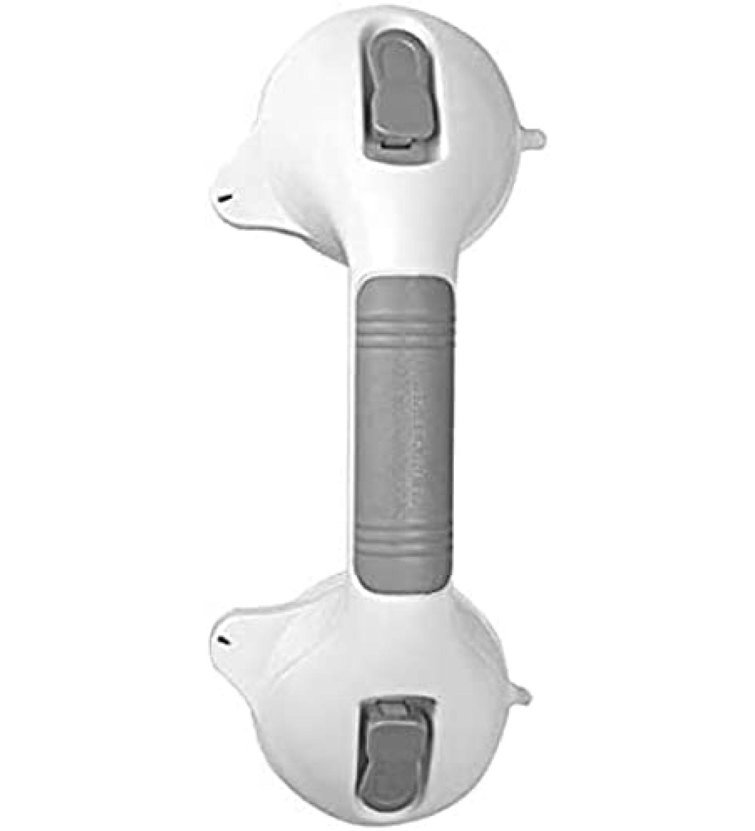 Suction Cup Bathroom Grab Bar With Indicator Super-Grip Shower Handle Suitable For Bathtubs And Showers Double Locking Handrails Auxiliary Products For The Elderly - Buy Online on GoSupps.com