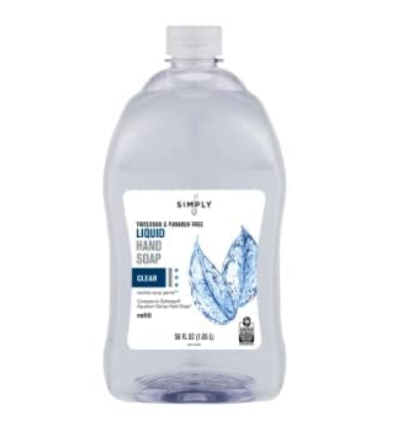 Simply U Liquid Hand Soap  56 oz - Clear
