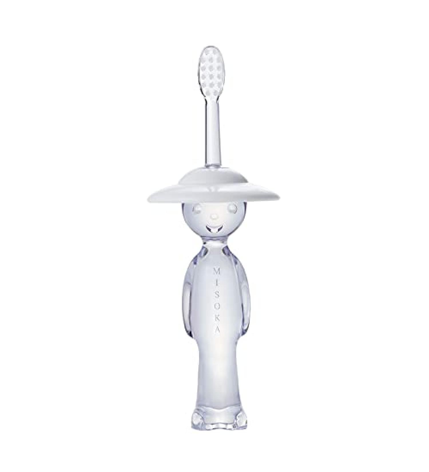 MISOKA Kids Toothbrush - Safe Mineral-Coated Bristles Friendly Design Made in Japan - Shop Internationally - Buy Online on GoSupps.com