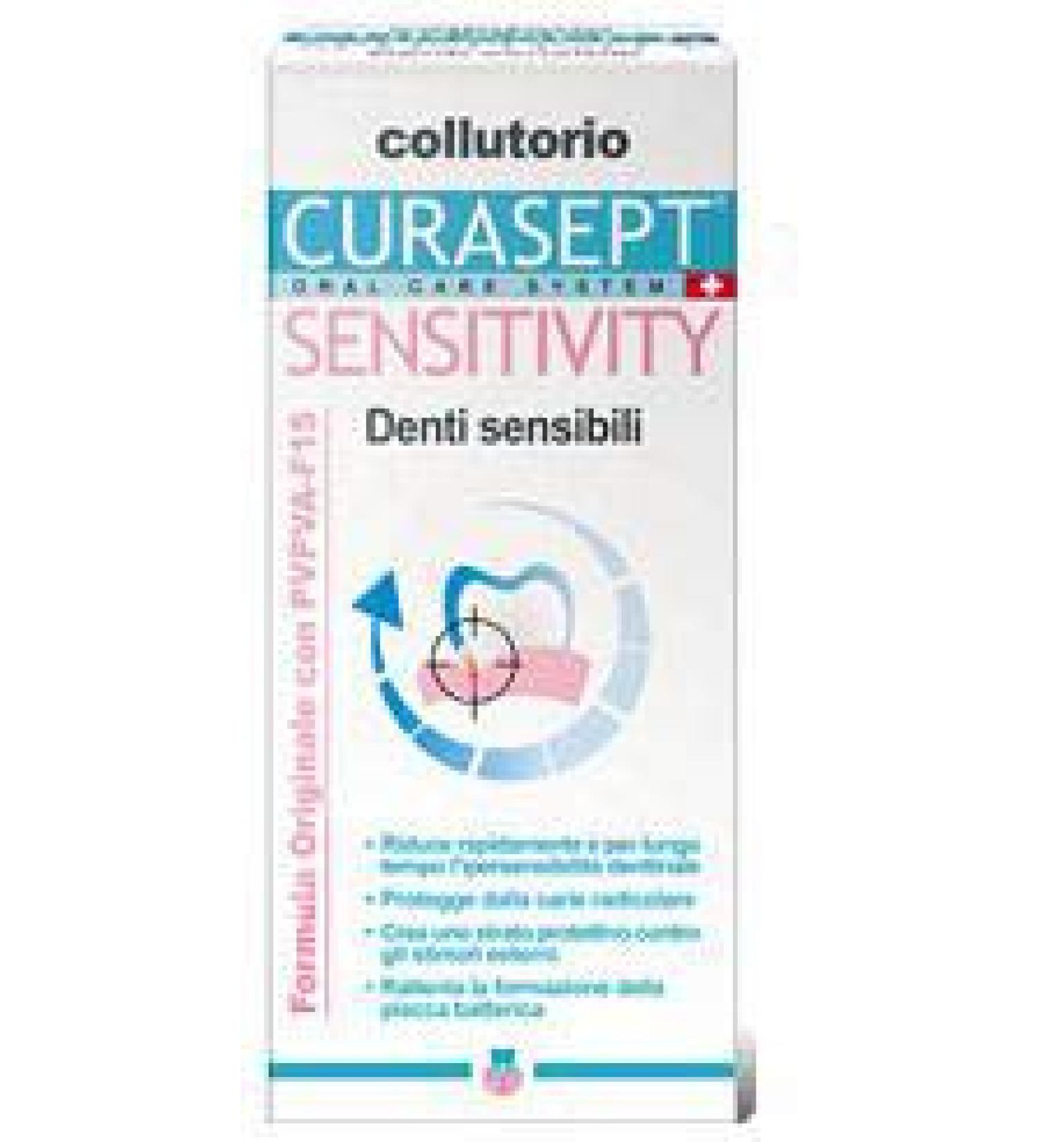 CURASEPT SENSITIVITY mouthwash for sensitive teeth 200 ml