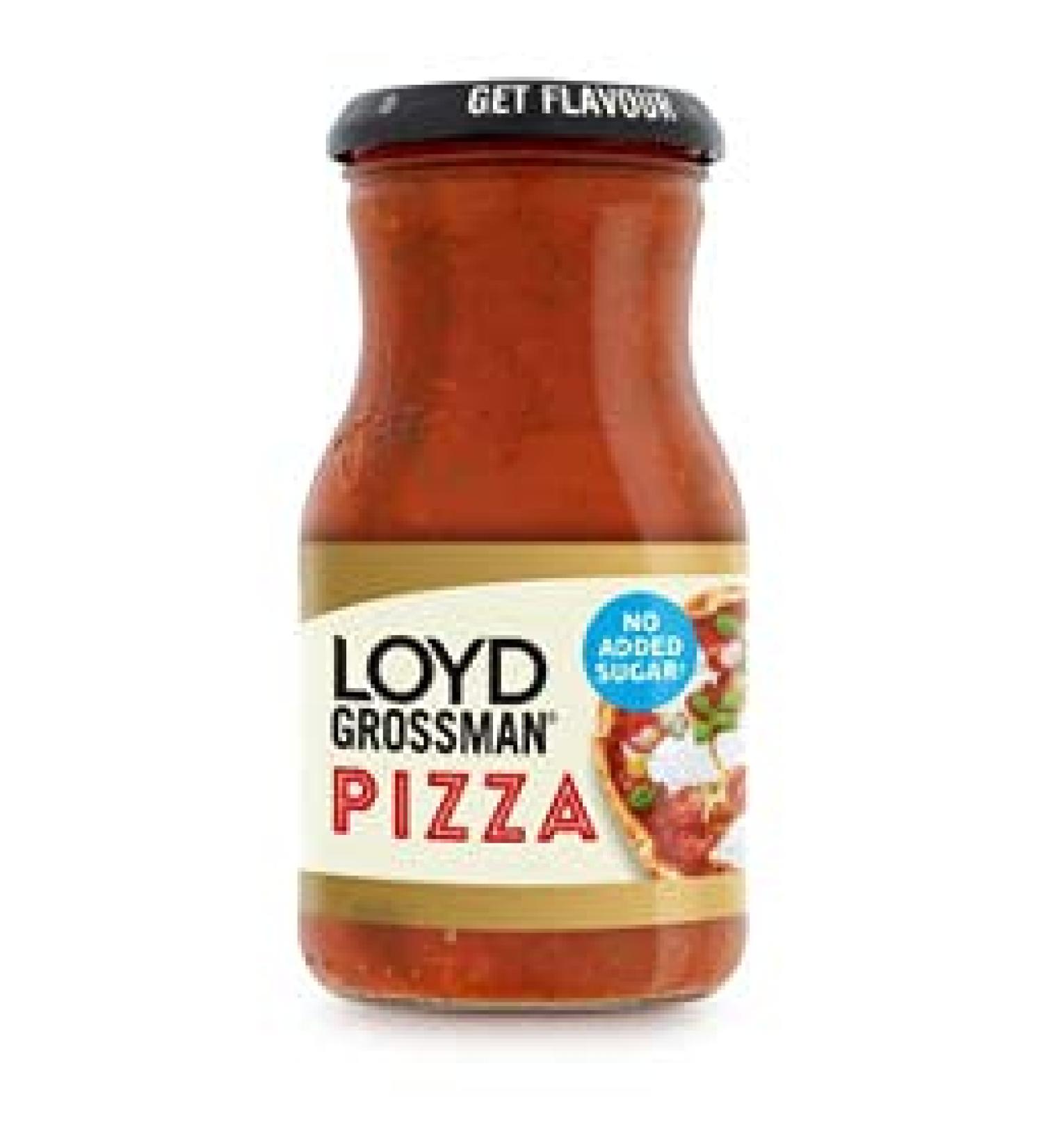 Premier Foods Loyd Grossman Pizza Sauce No Added Sugar 350g