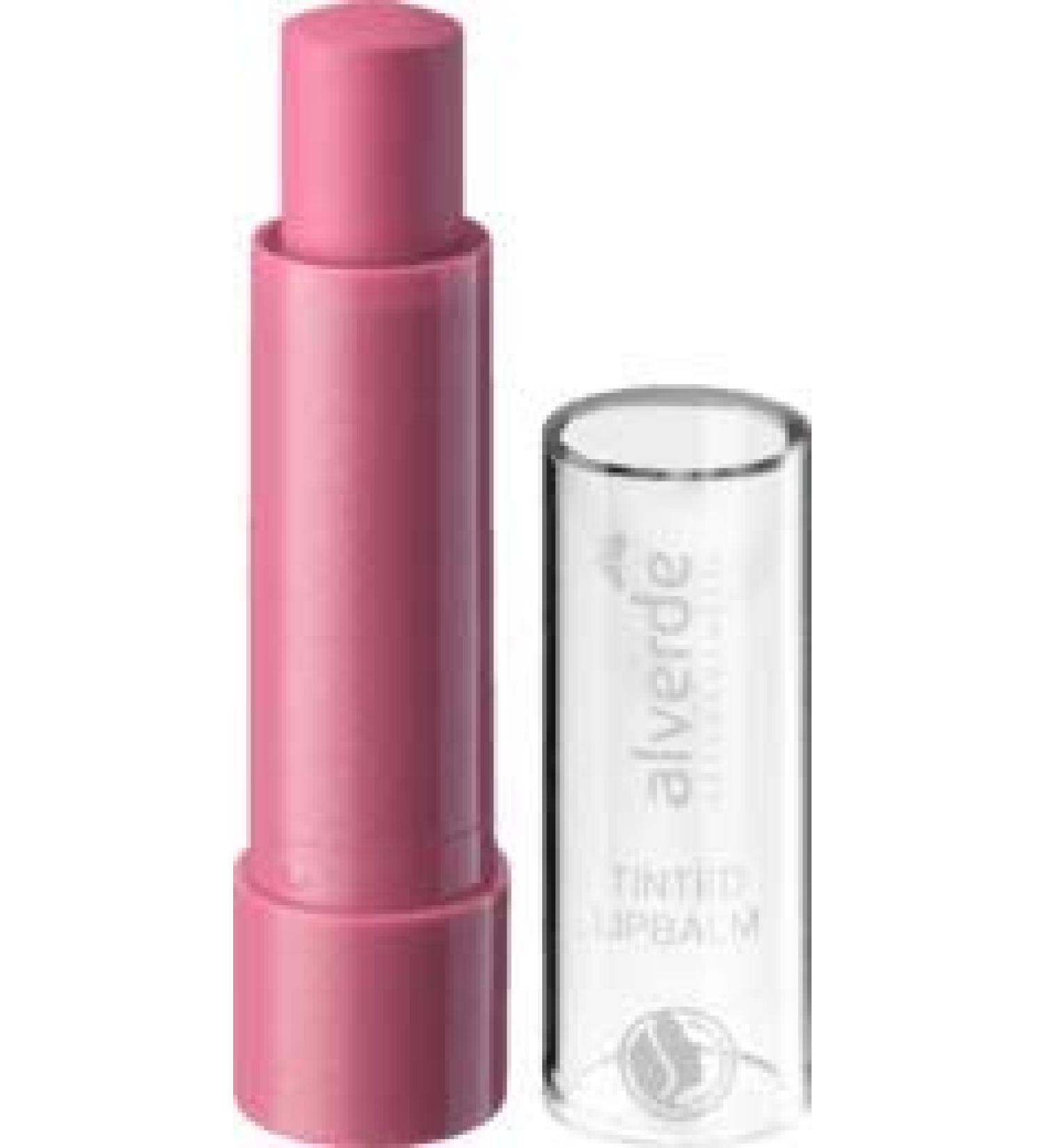 alverde Natural cosmetics colored lip balm raspberry 1 x 46 g