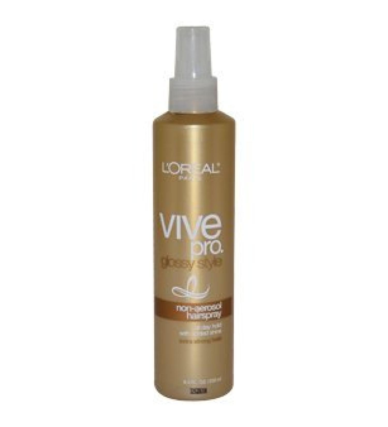 Vive Pro Glossy Style Non-Aerosol Extra Strong Hair Spray by L'Oreal for Unisex - 8.5 oz Hair Spray