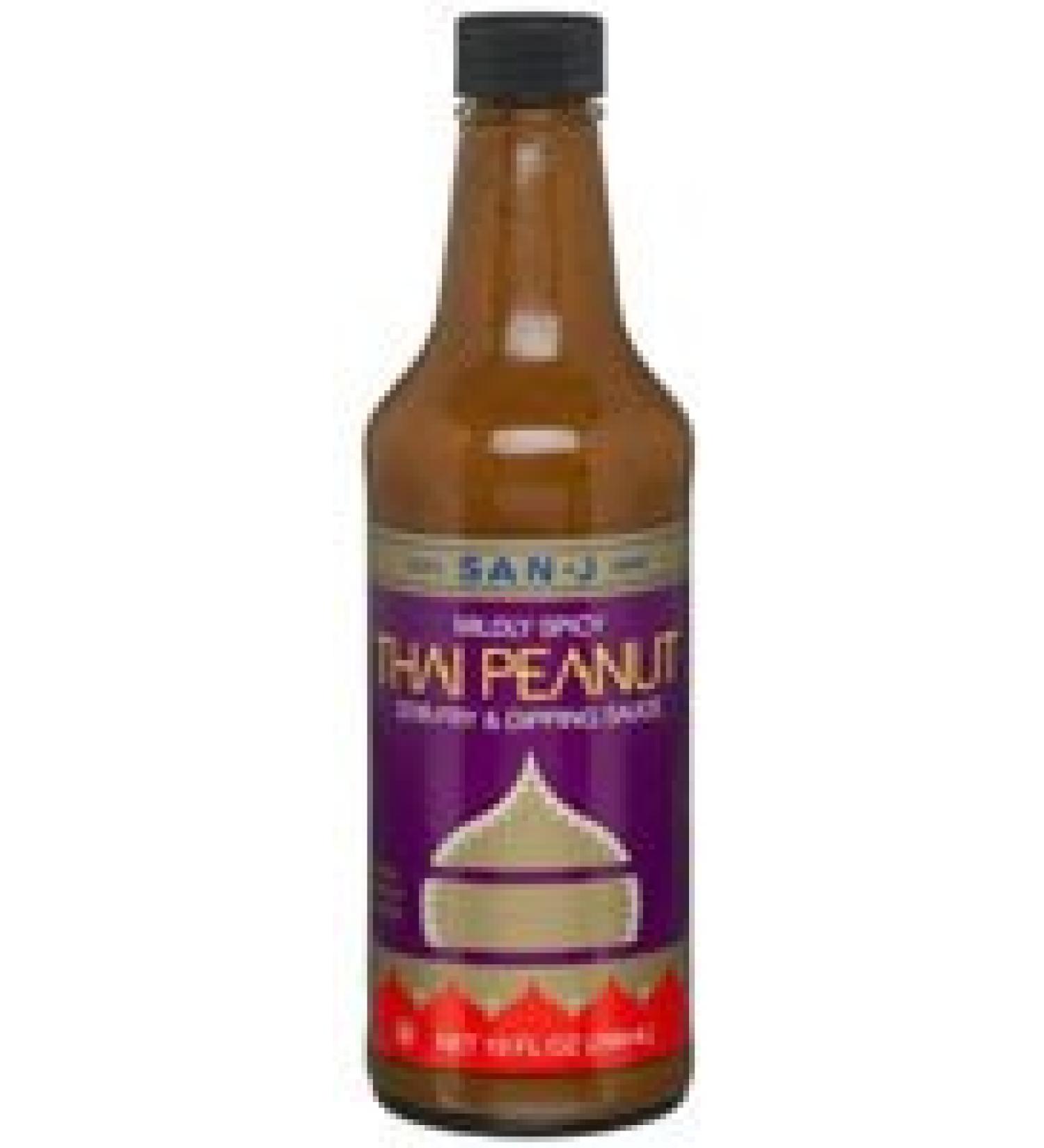 San-J Thai Peanut Sauce - 10 fl oz Each