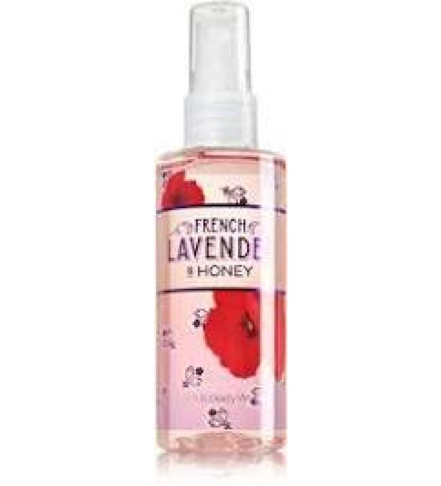 Bath and Body Works French Lavender Honey 3 Ounce Travel Fragrance Mist
