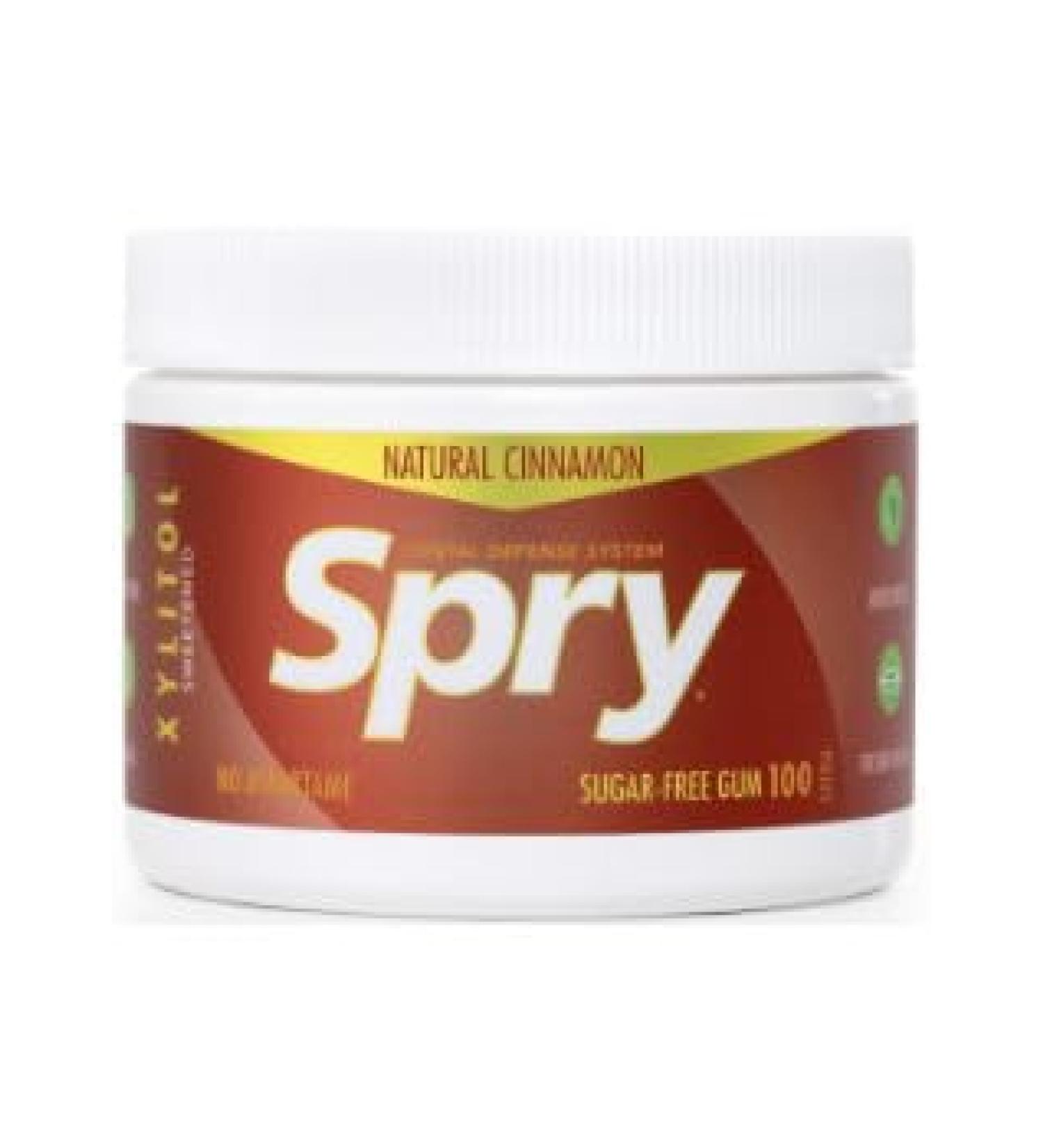 SPRY CINNAMON GUM 100 CT. UNIT