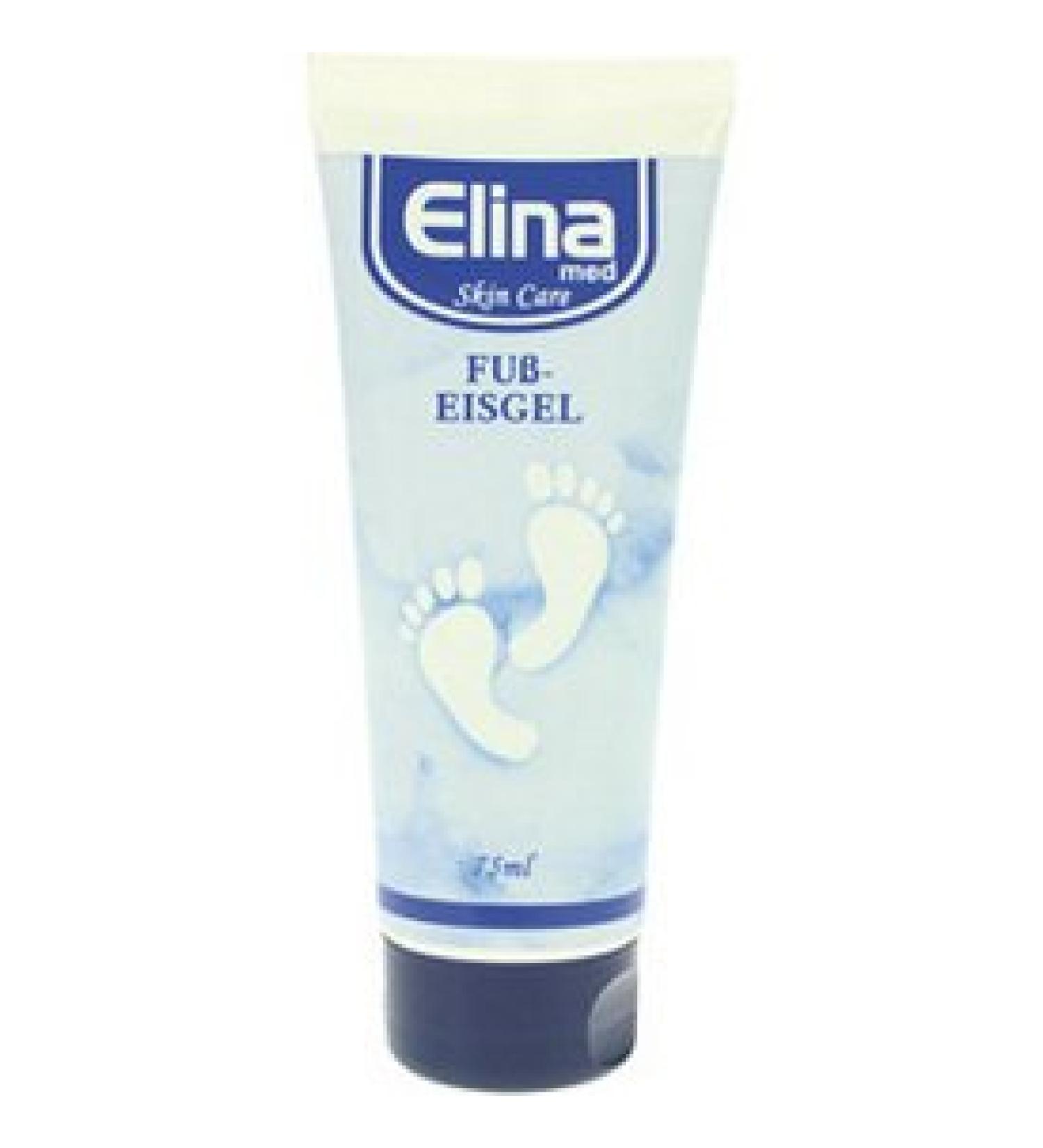 Elina med Skin Care Foot - Ice Gel 75 ml Tube