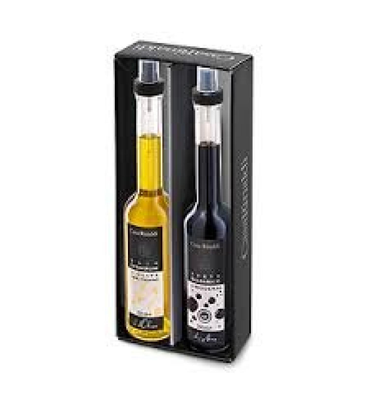 Italian Extra Virgin Olive Oil + Balsamic Vinegar, 2 Bottle x 250ml
