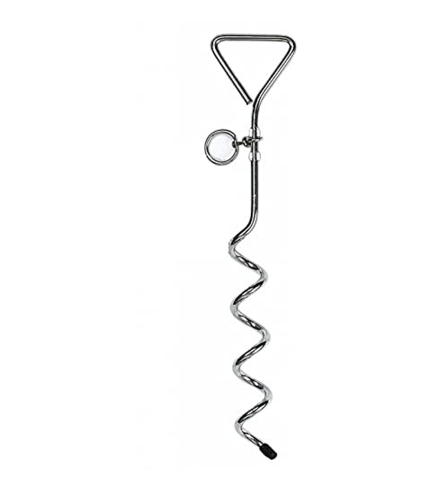Dog Stake Metal Pet Stake Spiral Tie-Out Pet Supply Tether Dog Leash Anchor Stakes with Spiral Shape Suitable for Outdoor Yard and Camping Small Medium and Large Pets Stake-Out Spike Dog tie out - Buy Online on GoSupps.com