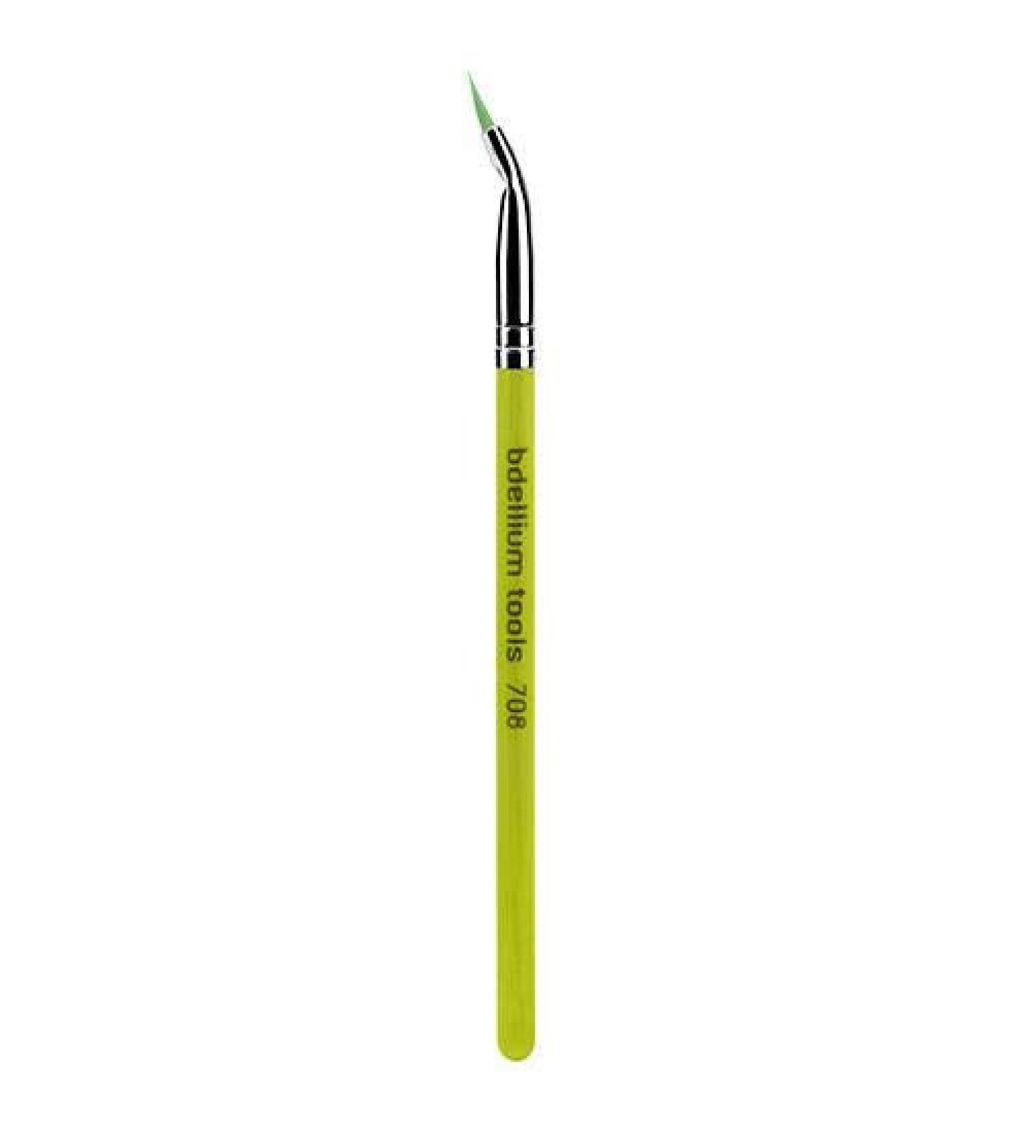 Bdellium Tools Green Bambu Series Bent Eyeliner 708 - Professional Makeup Brush - Buy Online on GoSupps.com