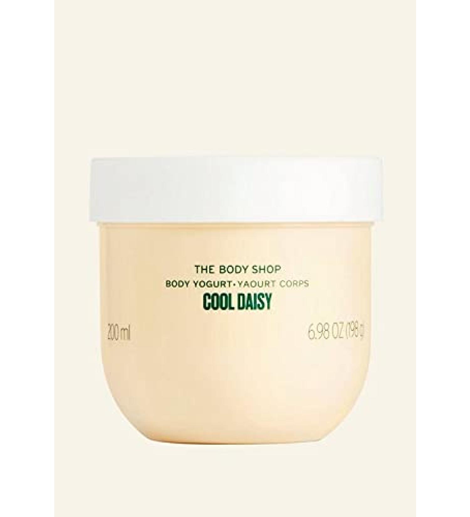 The Body Shop Body Yogurt Cool Daisy 200ml (6.98oz) - Hydrating Daisy Body Cream - Buy Online on GoSupps.com