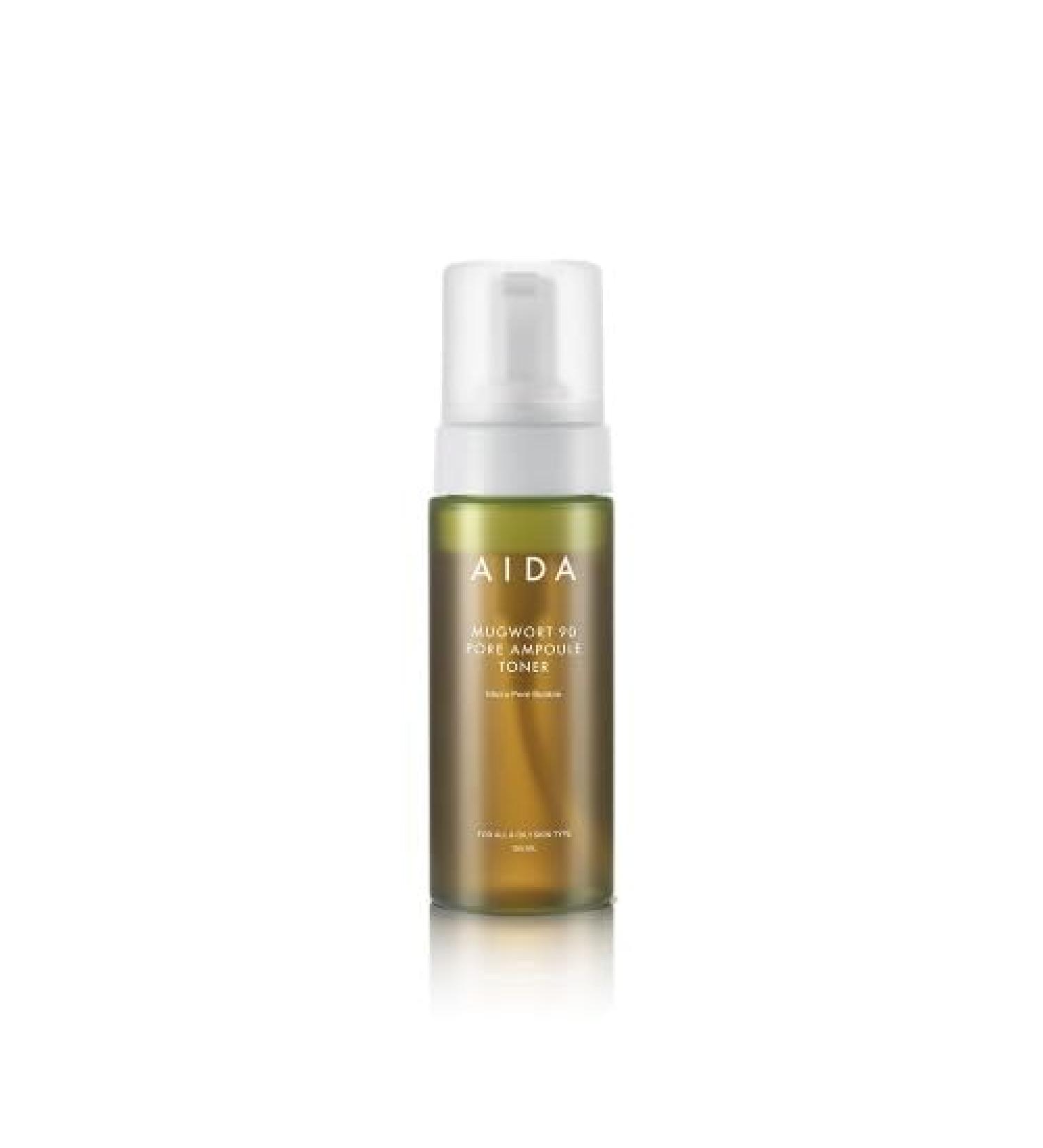 AIDA Mugwort 90 Pore Ampoule Toner - Hydrating & Soothing Facial Toner for All Skin Types | Buy Internationally at Best Price - Buy Online on GoSupps.com