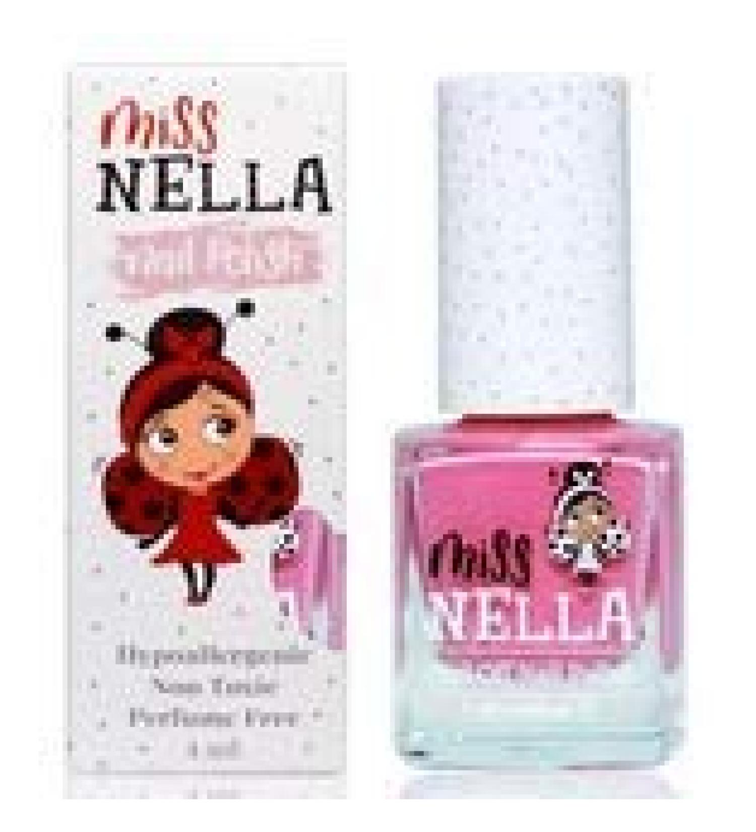 Miss Nella Pink A Boo Nail Polish - Water-Based Peel Off Formula for Girls | Safe Non-Toxic International Shipping - Buy Online on GoSupps.com