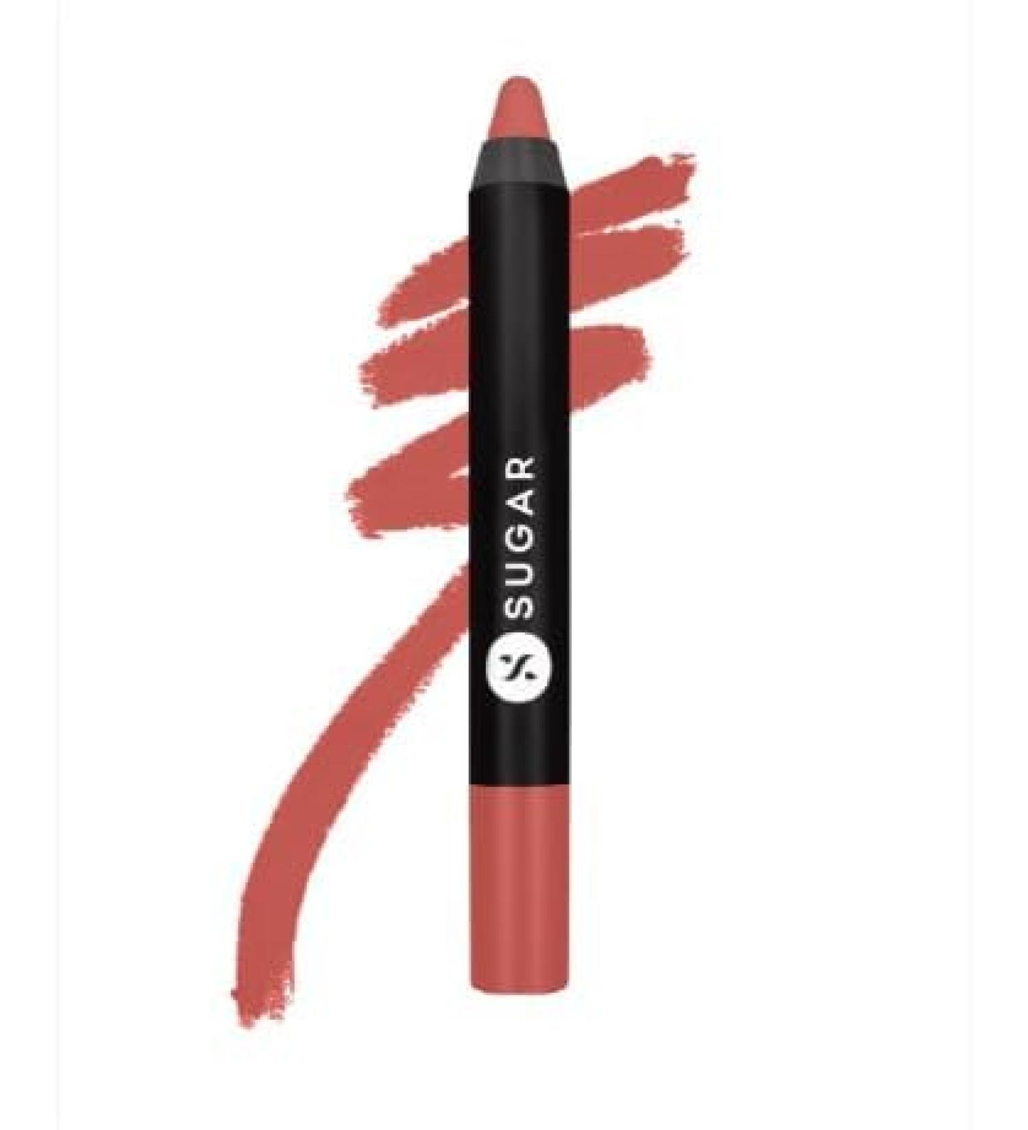 Buy S.-UG AR Matte Cosmetics Crayon Lipstick with Sharpener Long-Lasting 8+ Hours - 18 Rosalin - 2.8g International Shipping Available - Buy Online on GoSupps.com