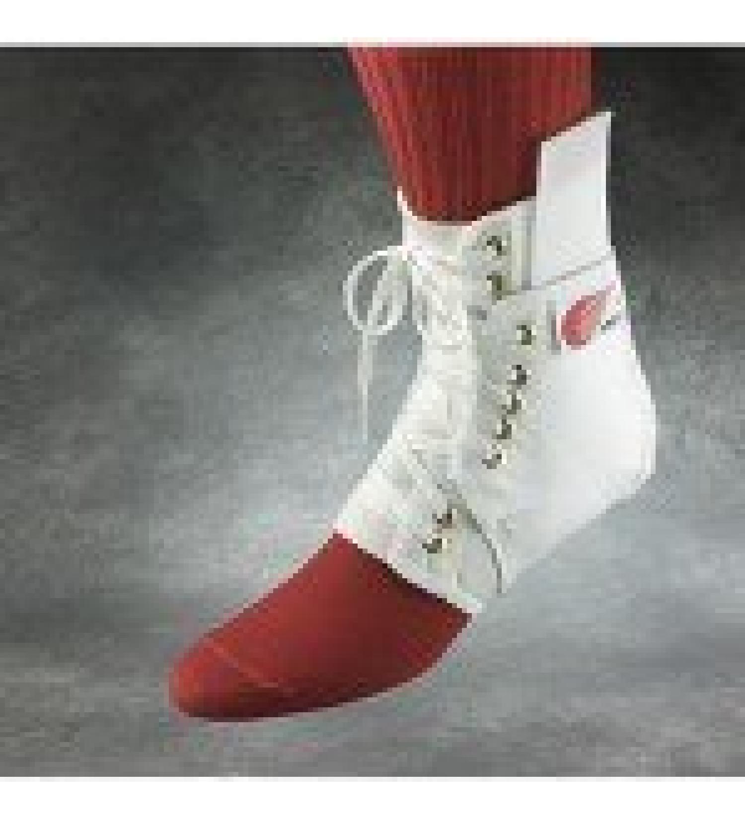Swede-o Inner Lok 8 Ankle Brace X-large (women's 14+/ Men's 13-14) White
