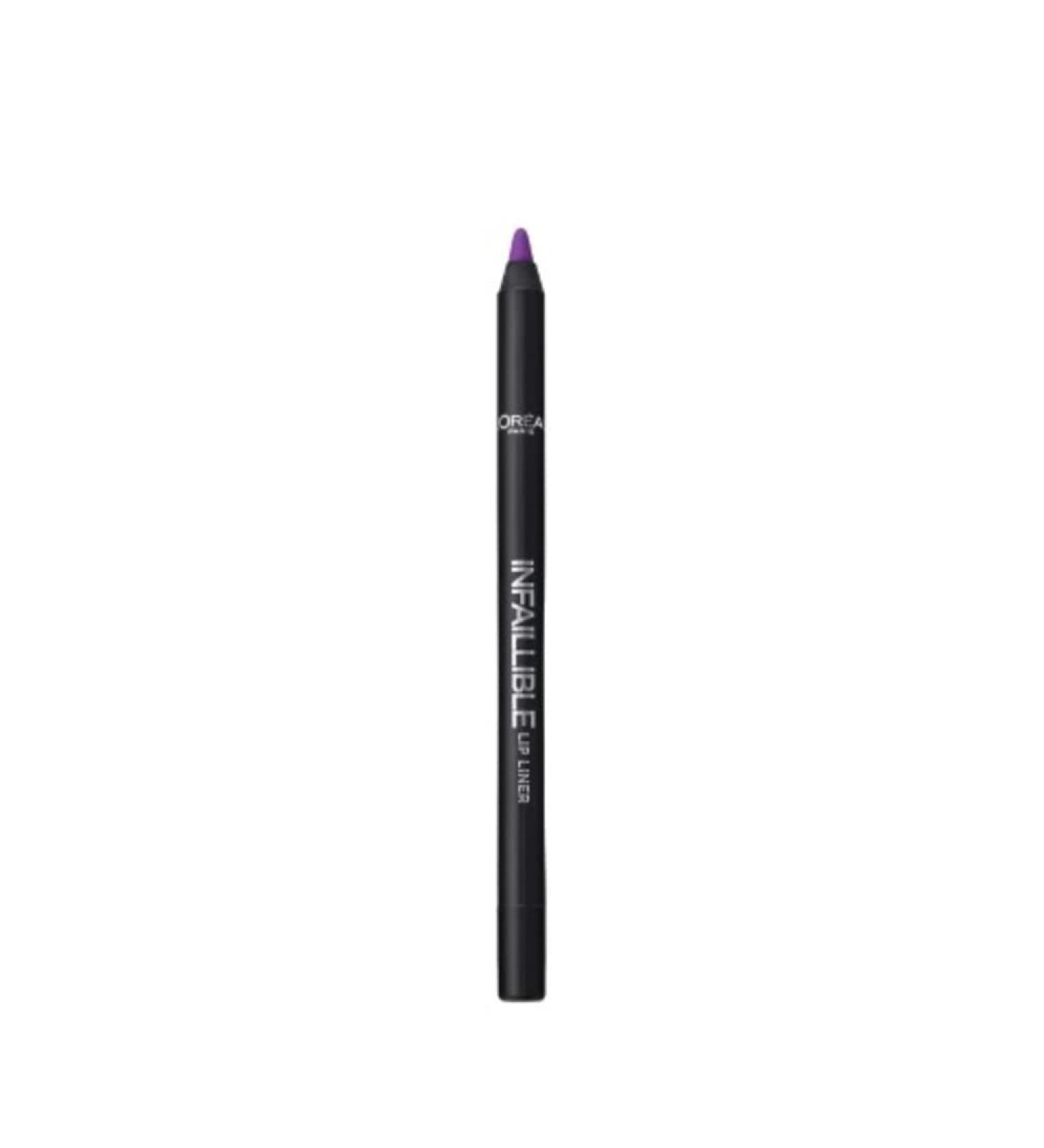 L'Oreal Paris Infallible Lip Liner 207 Wuthering Purple - Long Lasting Precision Lip Liner - Buy Online on GoSupps.com