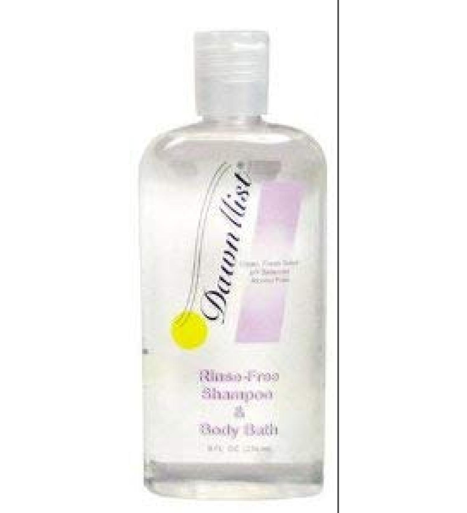 69731800 Rinse-Free Shampoo and Body Wash DawnMist 8 oz. Squeeze Bottle Scented