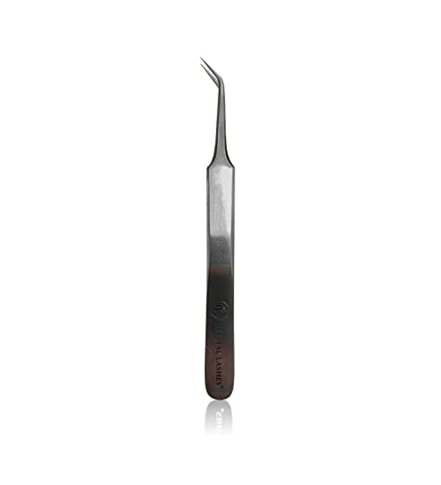 Crystal Eyelash Tweezers Model 12 for Silver Balls