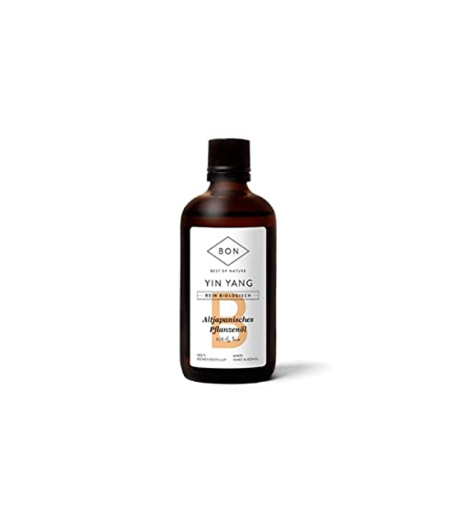 Best of Nature Organic Japanese Vegetable Oil YinYang - 100ml | Natural Skin & Hair Care - Buy Online on GoSupps.com