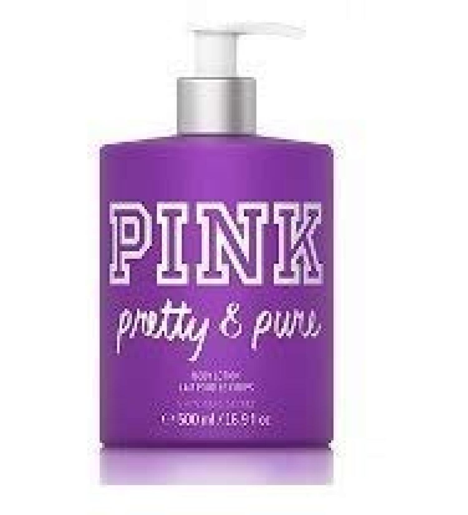 Victoria's Secret Pink Drenched in Pink Supersoft Body Lotion in Pretty & Pure