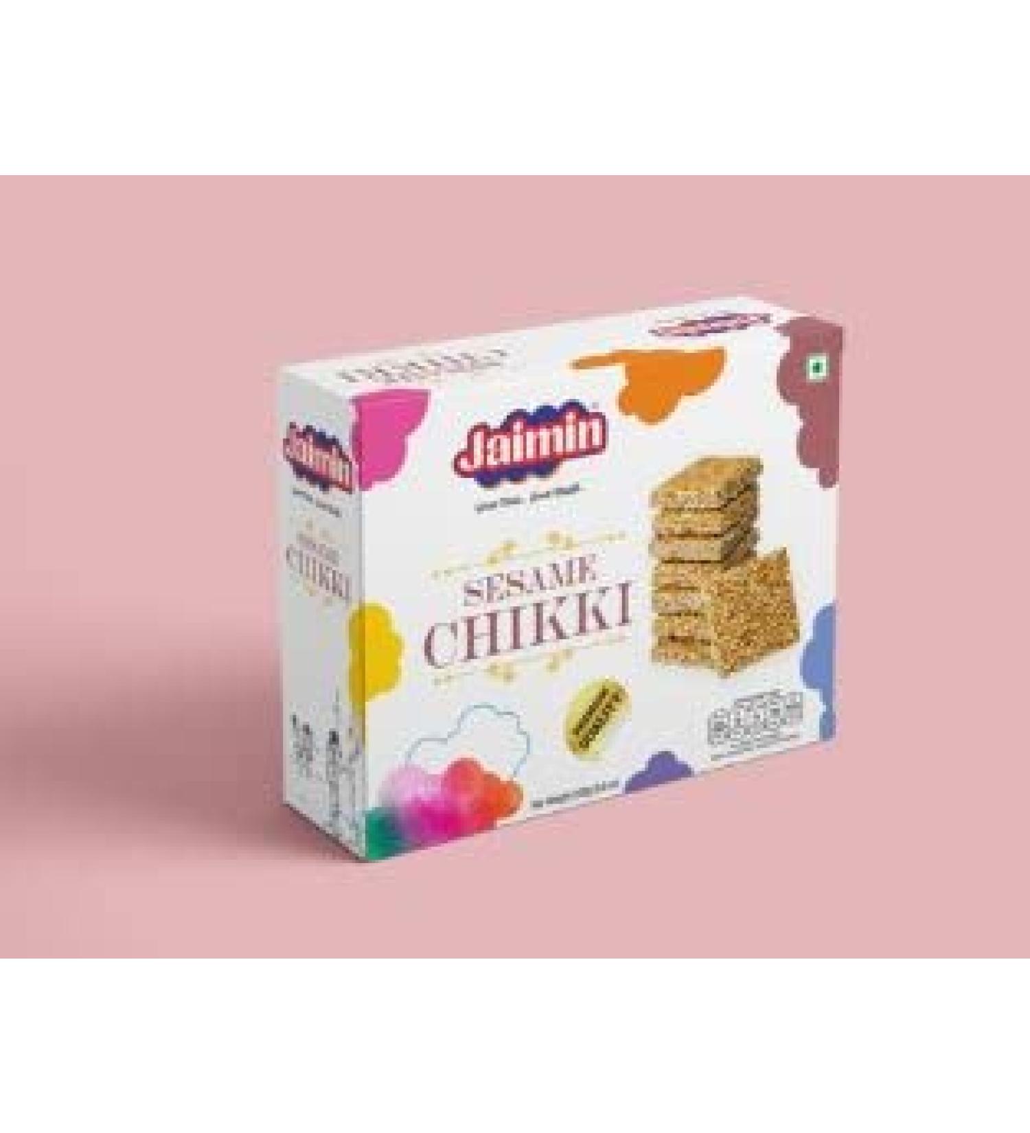 Jaimin Sesame Chikki 200g Crispy And Delicious In Flavour