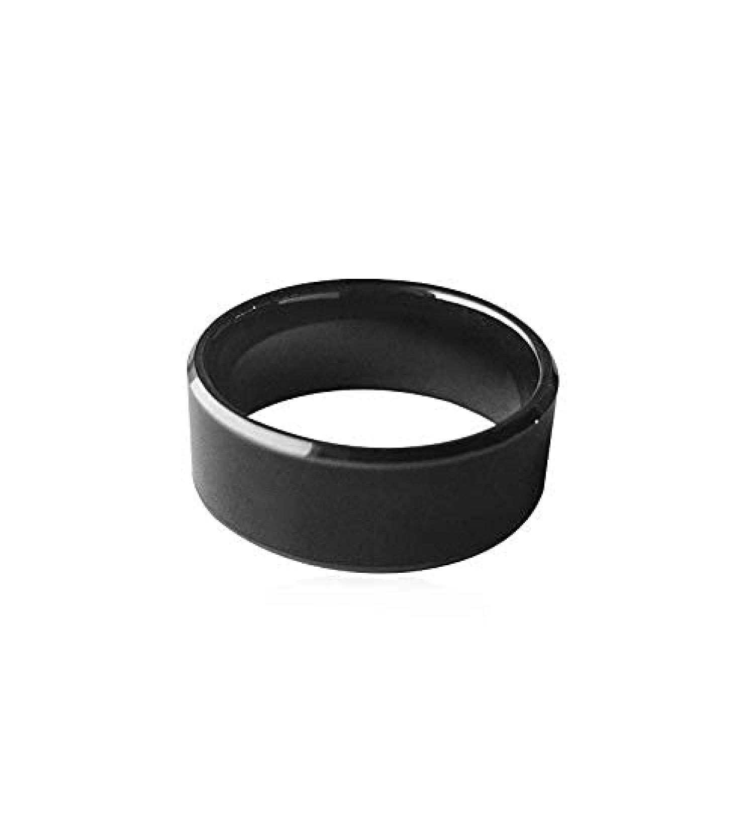 Waterproof Ceramic NFC Ring 215 Chip Universal for Mobile - Smart Ring for Men/Women (Size 9) - Buy Online on GoSupps.com