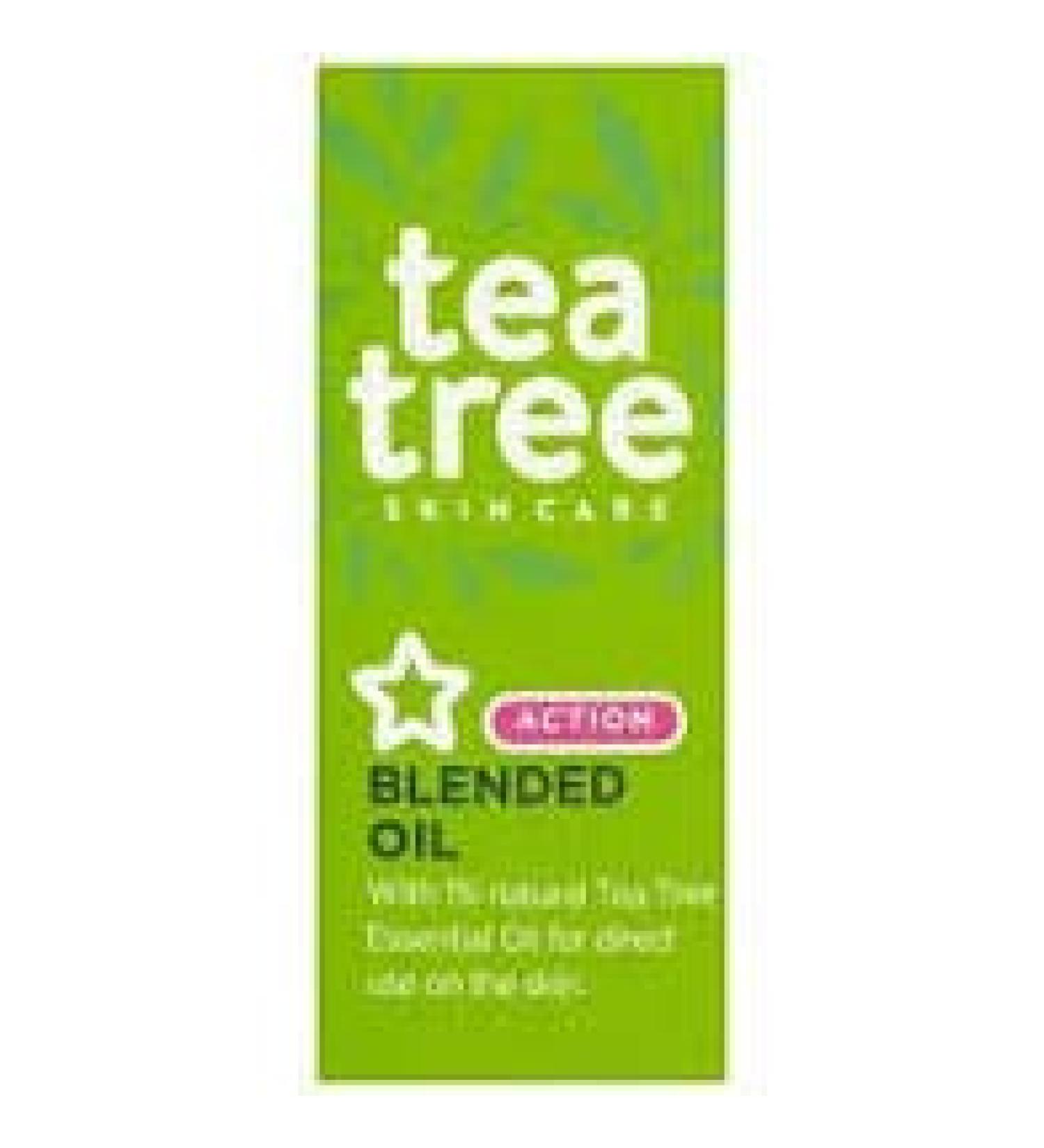 Superdrug Tea Tree Blended Oil 10ml