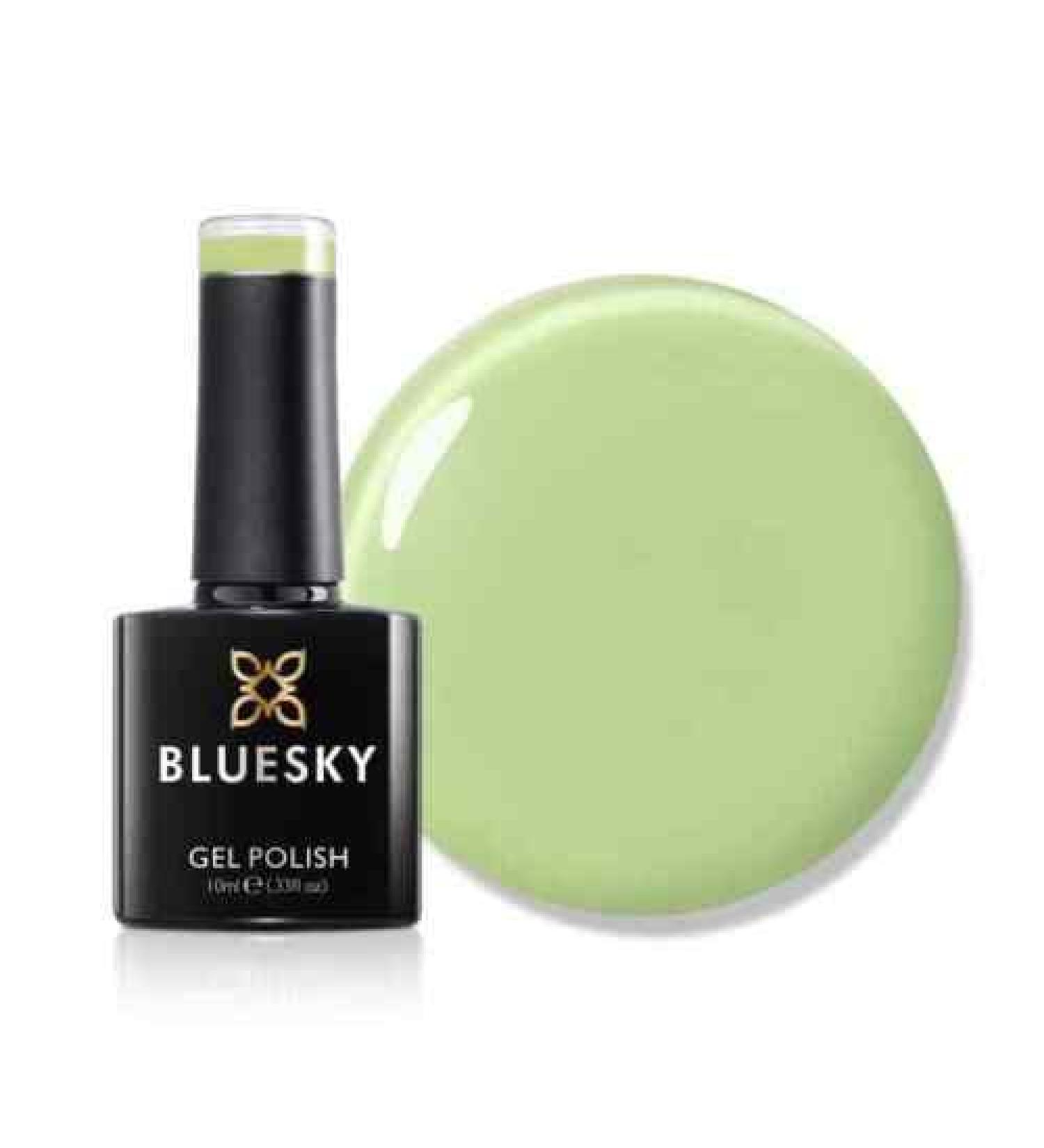 Bluesky Gel Nail Polish Lime Green Benefit Of The Doubt SPRING SUMMER 2023 SS2303 UV LED Soak Off 10ml (Requires Curing Under UV LED Lamp) From The Speak Your Truth In Spring Collection - Buy Online on GoSupps.com