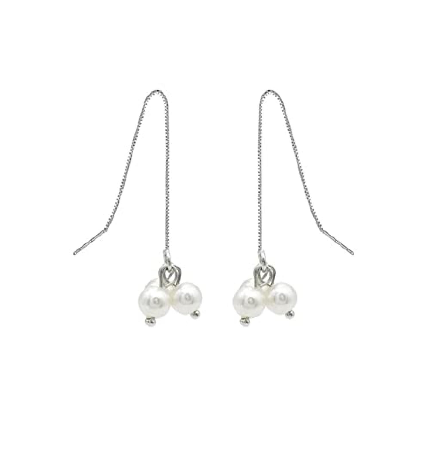 Earrings for Women Ladies Earrings Silver Simple Long Tassel Ear Line Fashion Elegant Pendant Earrings Women Minimalist Earrings Fashion Earrings Earrings for Women - Buy Online on GoSupps.com