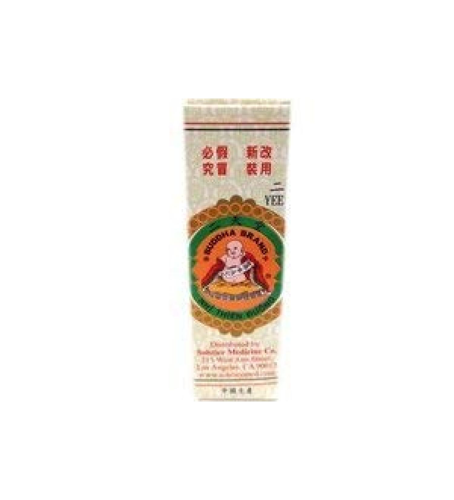 buddha brand dau nhi thien (yee tin tong skin care oil) - 0.1fl oz