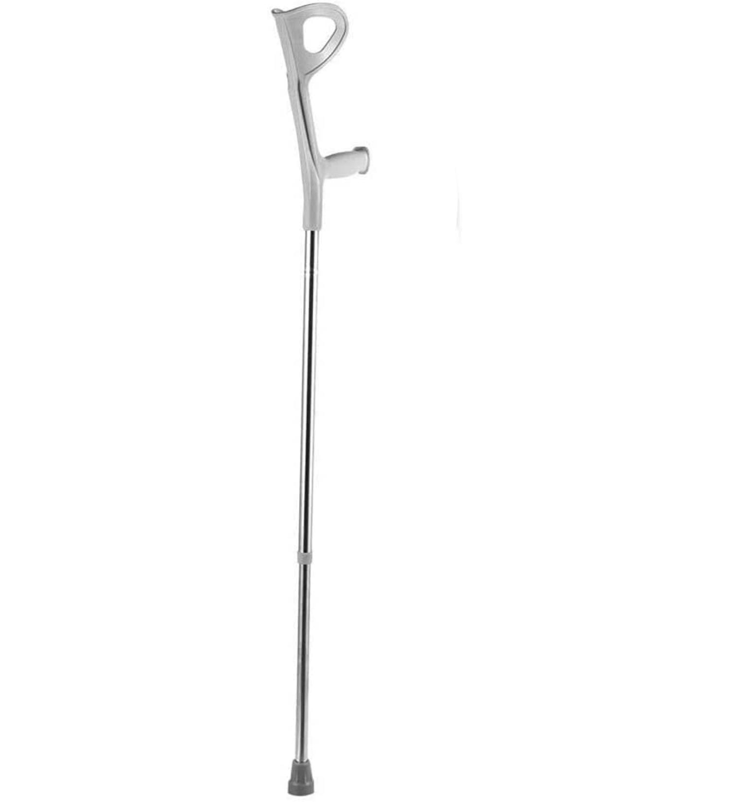 Forearm Crutches Adjustable Crutches Safety Underarm Walking Stick for Patient Rehabilitation Elderly Crutch Folding Elbow Aluminum Alloy  - Buy Online on GoSupps.com