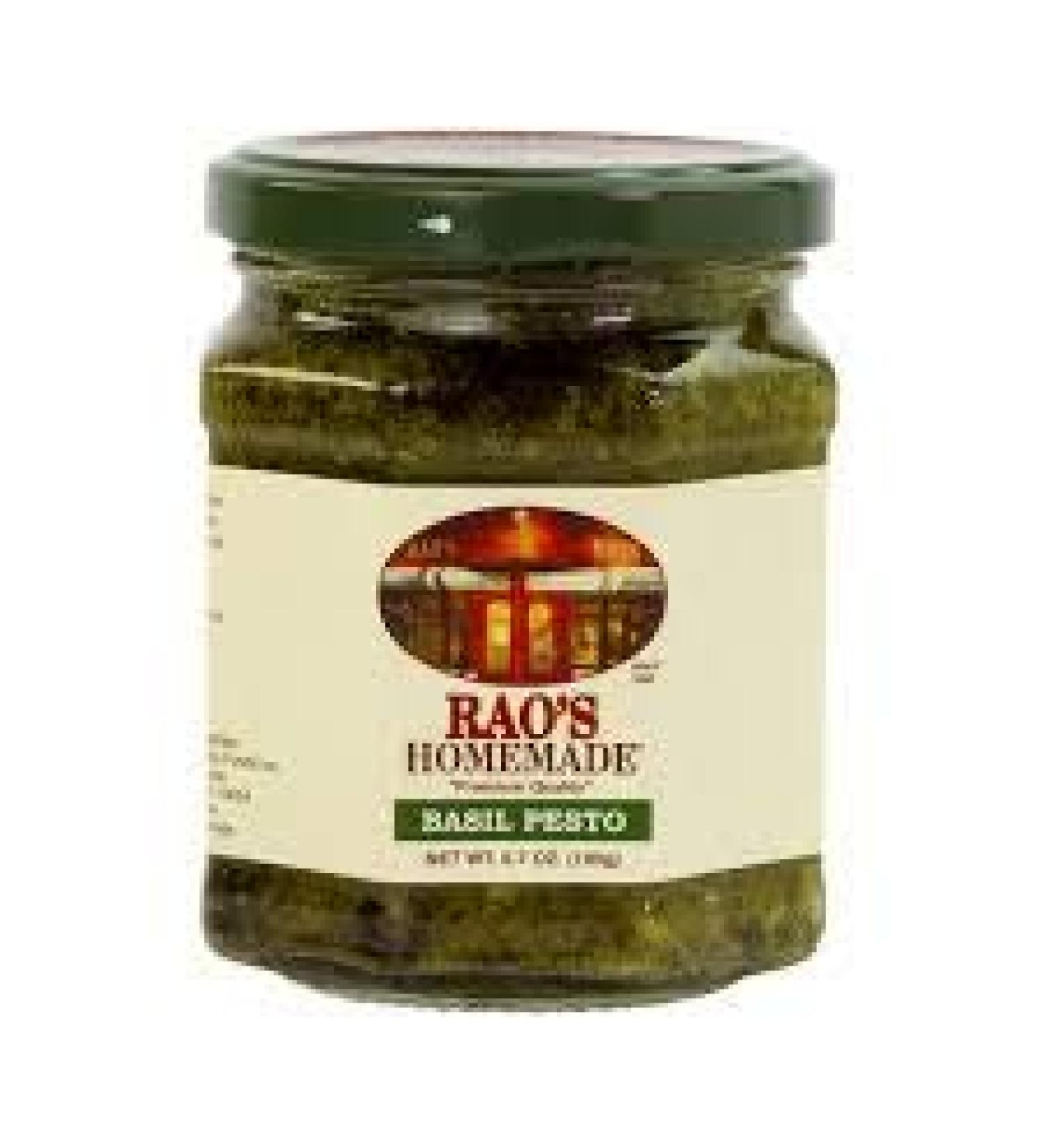 Raos Homemade Basil Pesto Sauce 6.7 Ounce -- 6 per case