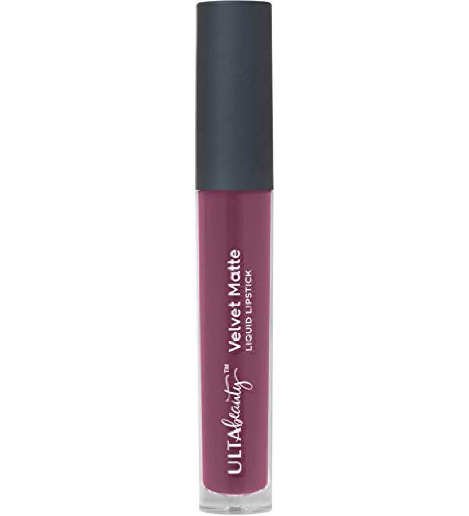 ULTA Velvet Matte Liquid Lipstick 0.15 oz - Karma Deep Plum Matte Finish - Buy Online on GoSupps.com