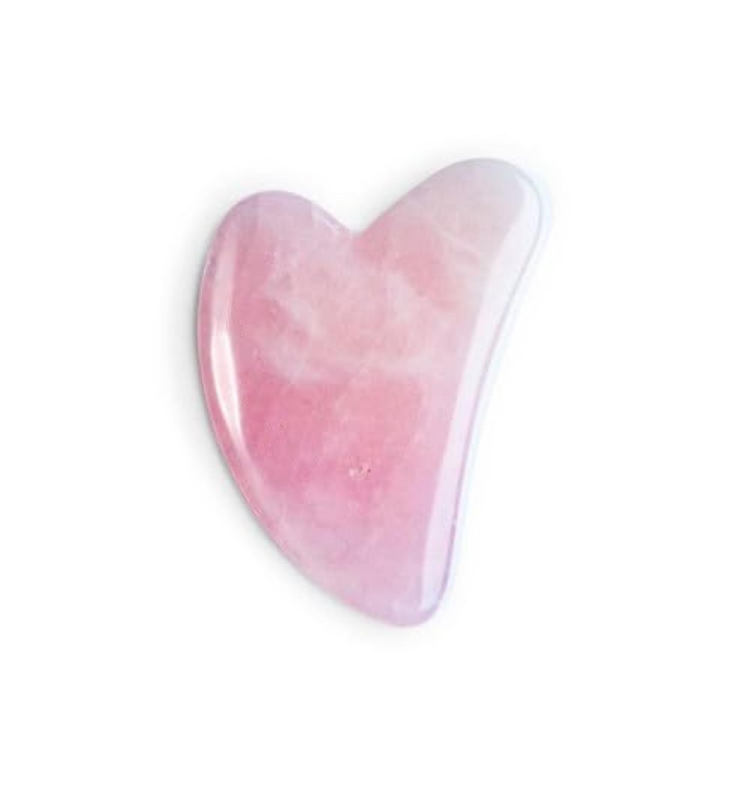 Shop Oorjas Rose Quartz Gua Sha Face Massager - Certified International Shipping Available - Buy Online on GoSupps.com