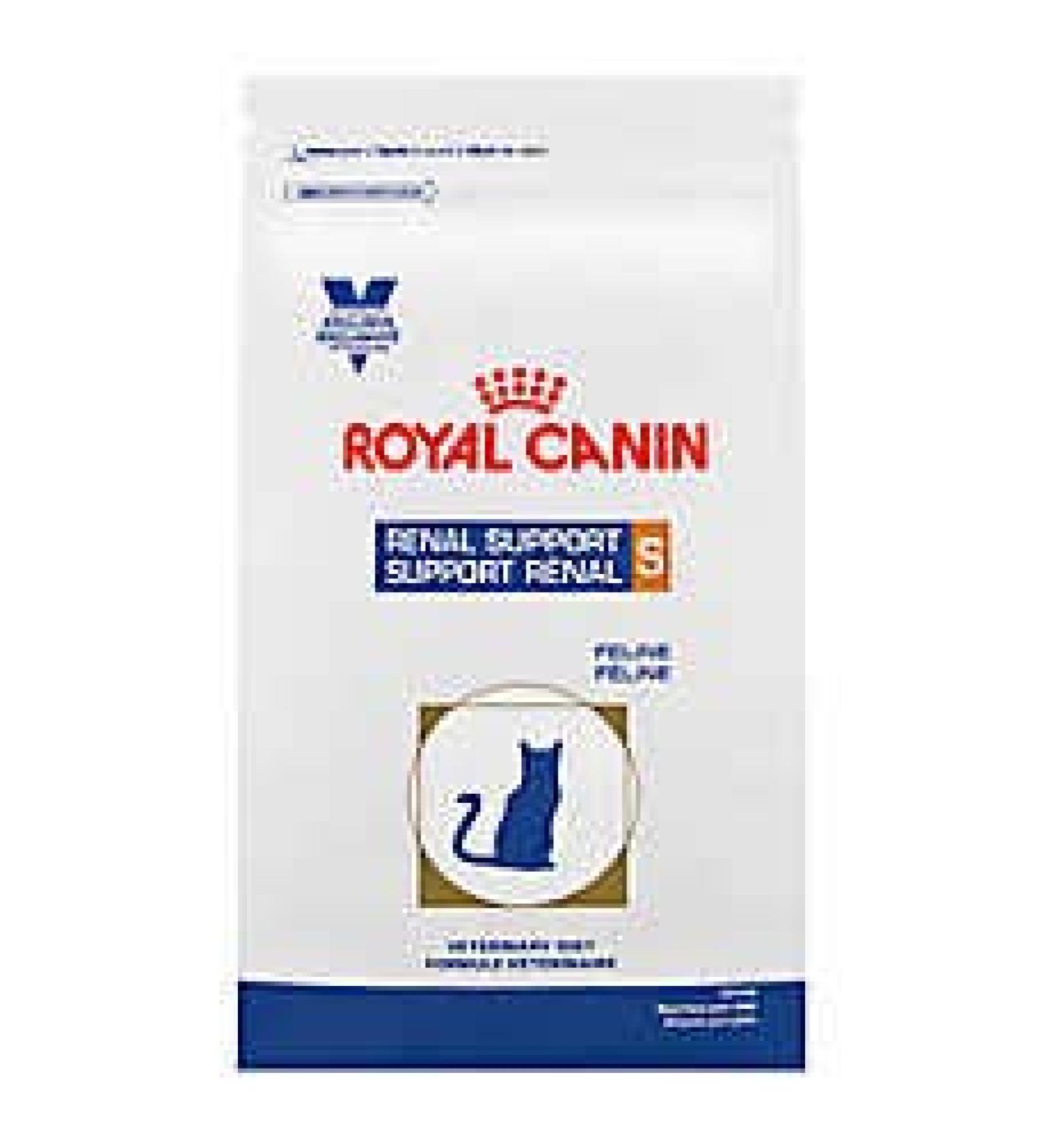 Royal Canin Veterinary Diet Feline Renal Support S dry cat food, 12 oz