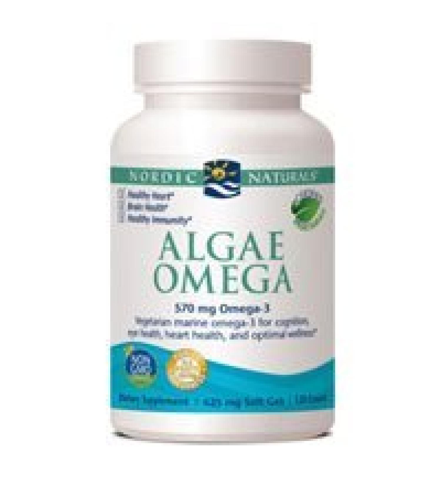 Nordic Naturals: Algae Omega 120 sgels (2pack)