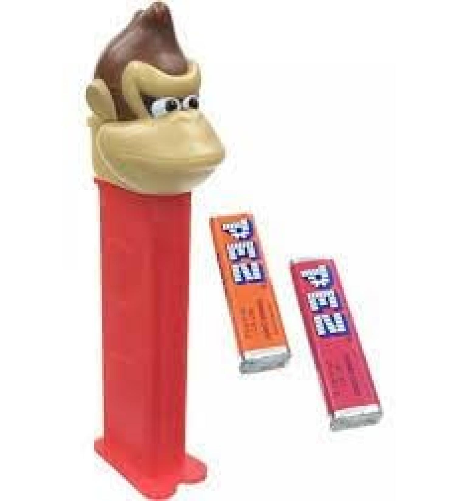 Don key Kong with Candy Refills Mario Movie PEzCandy Dispenser - Buy Online on GoSupps.com