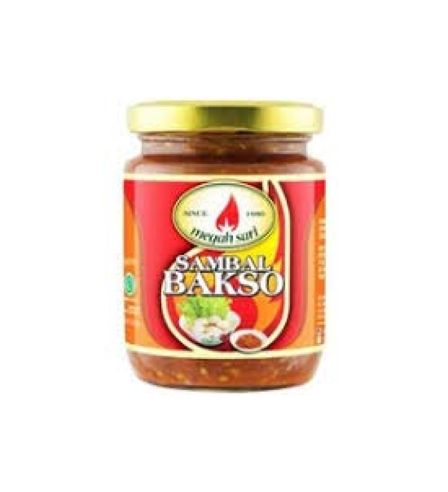 MEGAH SARI SAMBAL BAKSO/MEAT BALL CHILI SAUCE 250ml - Buy Online on GoSupps.com