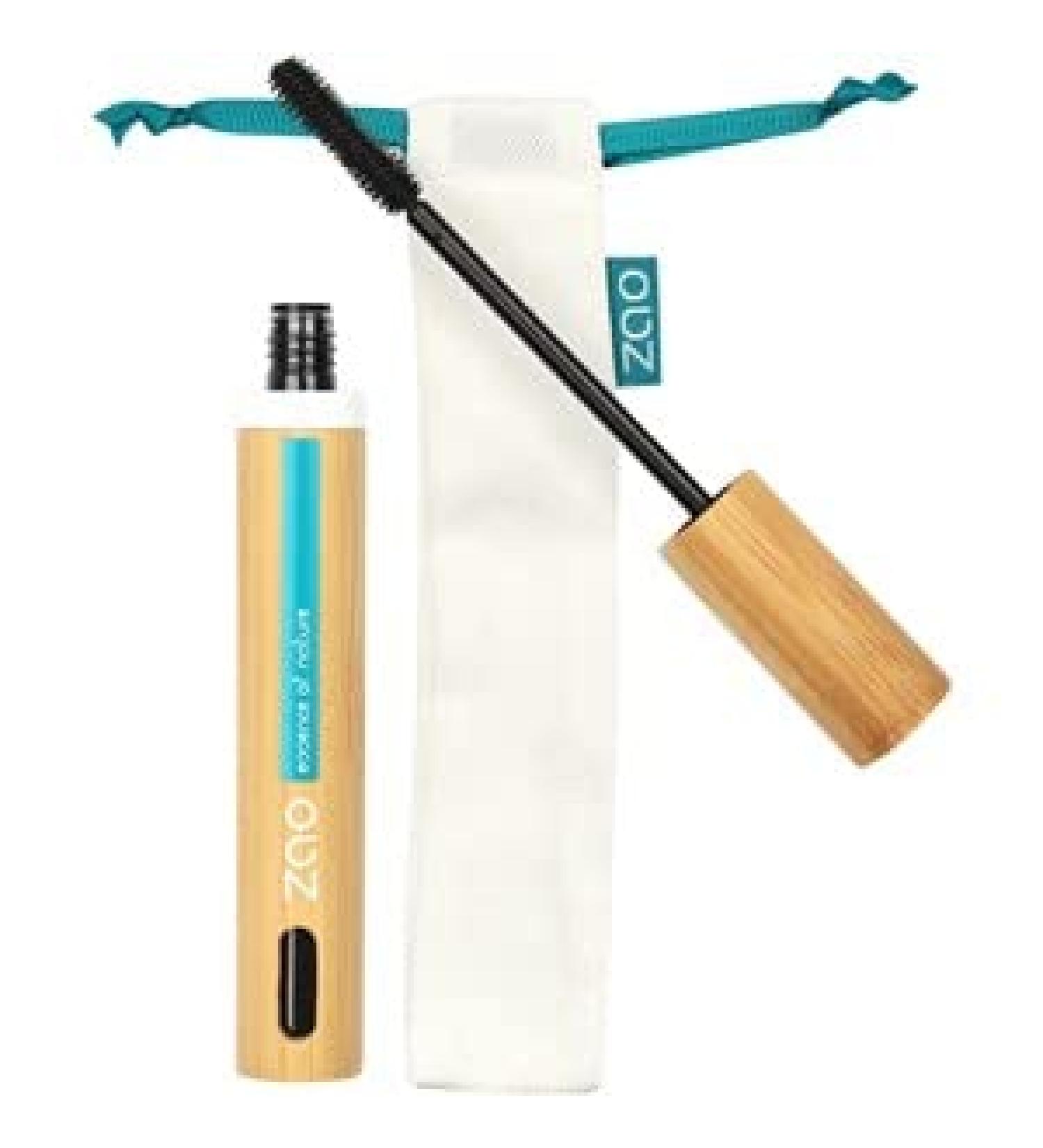 ZAO - Organic vegan REFILLABLE Velvet Mascara - 083 Plum