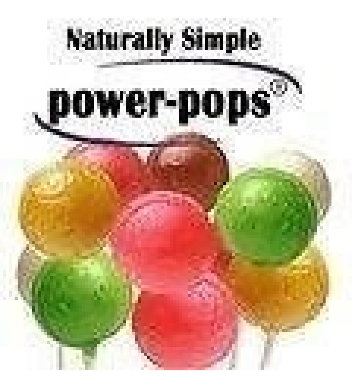 Power Pops Powerpops Natural Original Diet Vitamin Candy Lollipop Suckers - Suppress Cravings - "CINNAMON FLAVOR " 30ct Bag