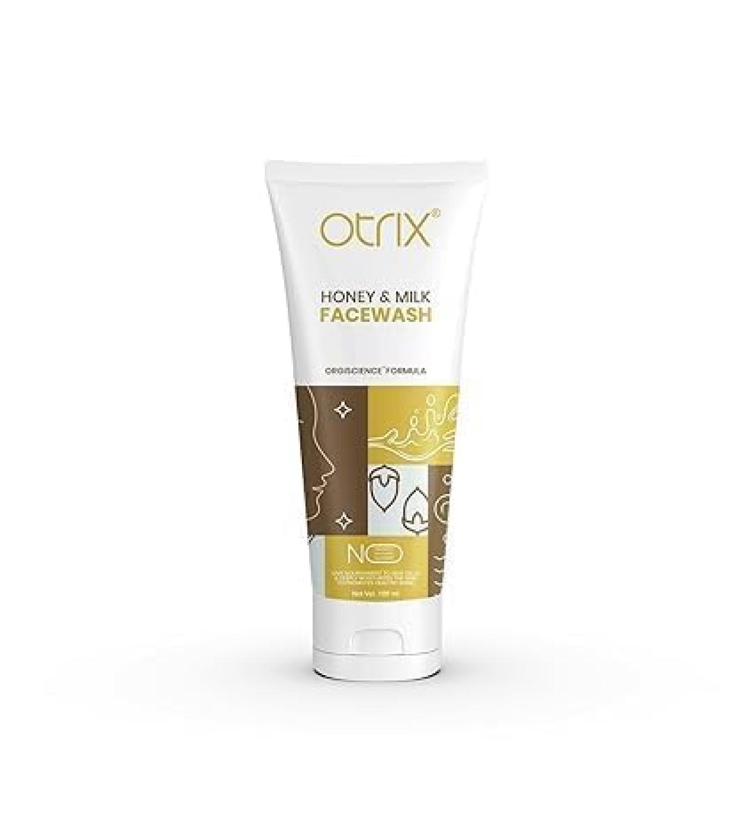 Honey and Milk Face Wash | Deep Cleansing & Moisturizing | Gentle Natural Formula for All Skin Types | Unisex 100ml - Buy Online on GoSupps.com