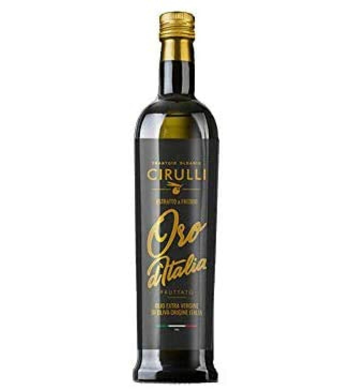 Frantoio Oleario Cirulli Extravirgine Organic Italian Olive Oil 750ml Bottle - EVO Cold Extracted