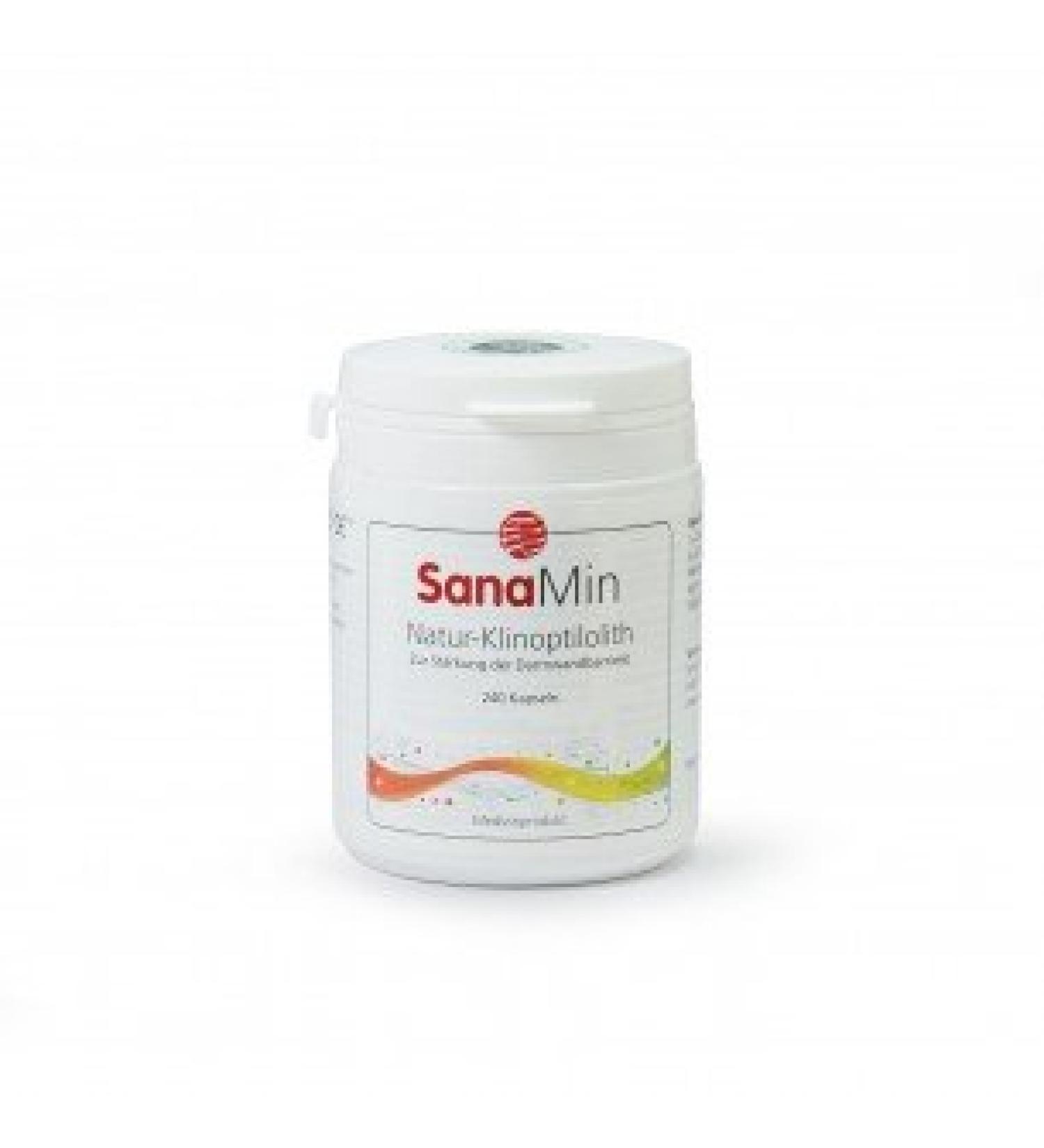 SanaMin - Zeolite Clinoptilolite - 240 capsules