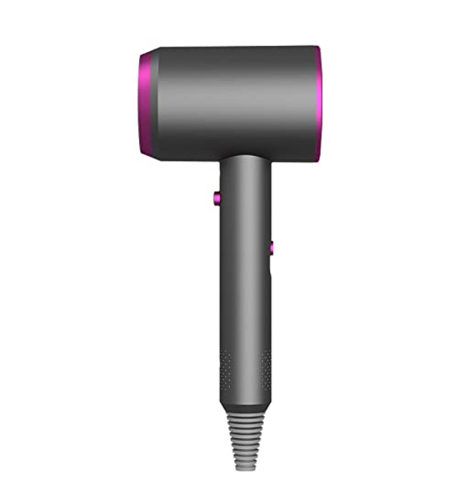 Professional Hair Dryer for Home Use Electric Mute Hot/Cold Air Hair Dryer Blue-Ray Negative Ion Air Collecting Hair Blow Dryer for Beauty Salons (Color : Black Plug Type : EU) - Buy Online on GoSupps.com