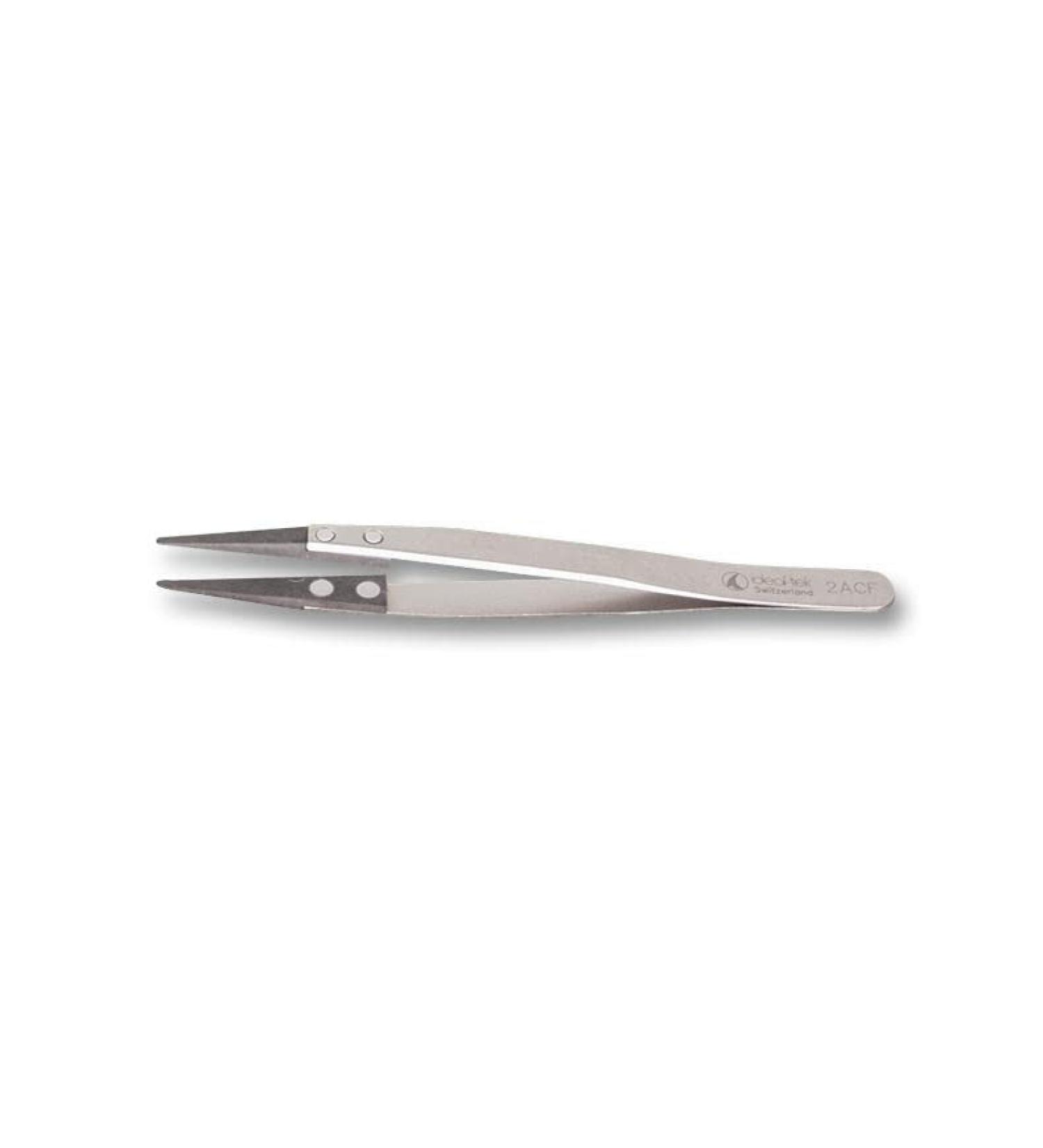 Tweezers carbon tip tweezers and replacement tips 1 piece 2 A CF SA