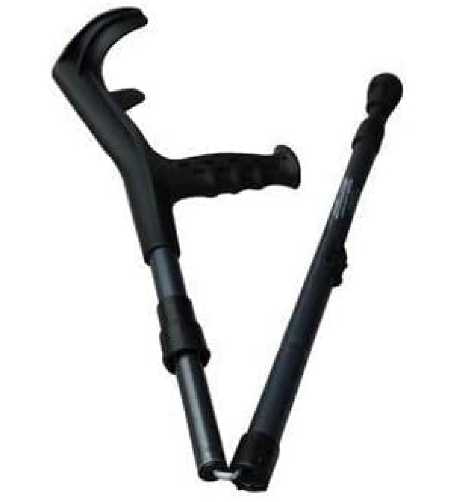 Forearm Crutches Adjustable Forearm Crutches Open Cuff Crutch Walking Elbow Crutches 12 Height Adjustable Stops Lightweight Easy to Carry Lightweight Arm Crutch Prosperous - Buy Online on GoSupps.com