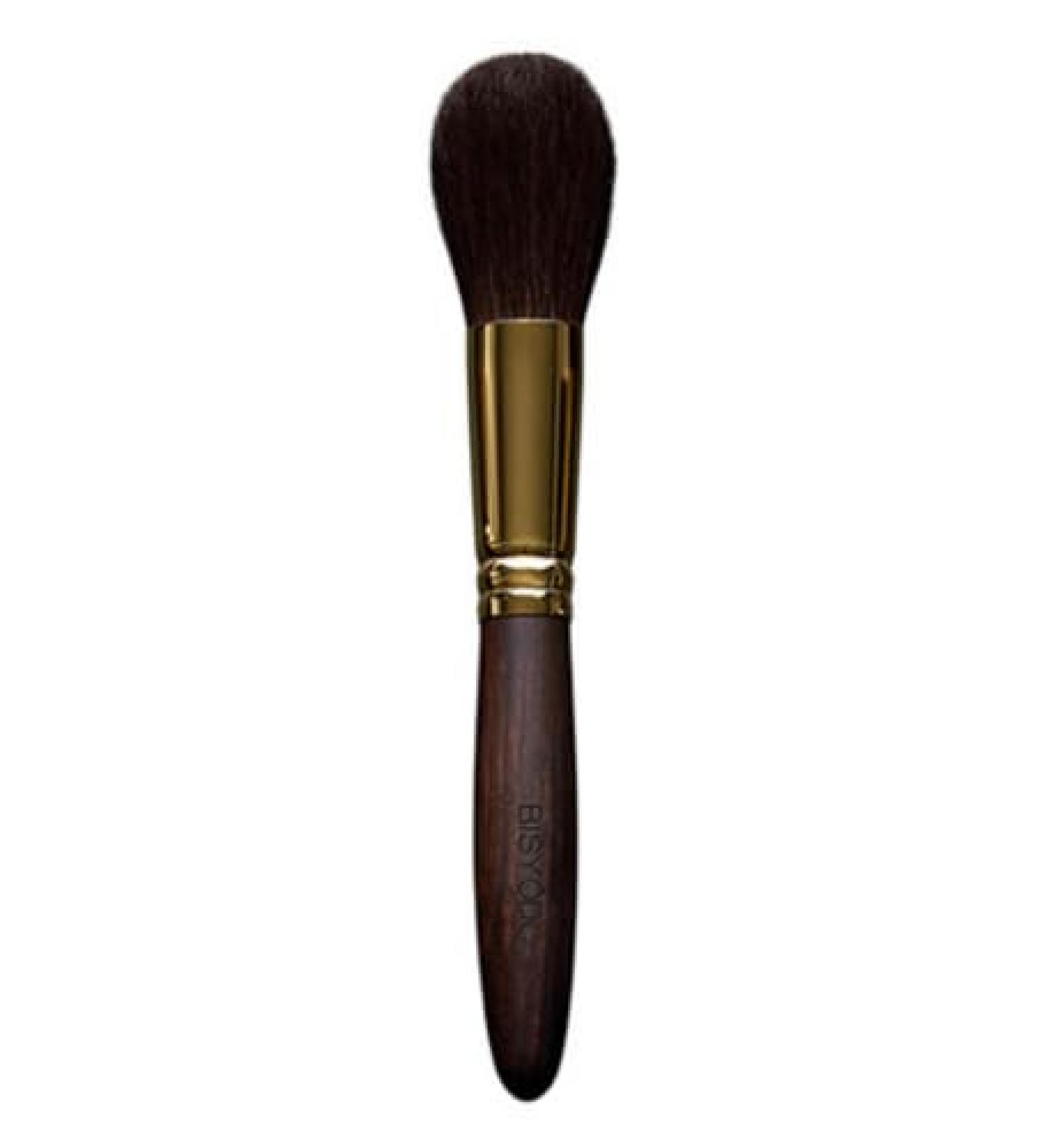 BISYOD Grand Series Powder Brush - Round Type | Premium Makeup Brush for Effortless Application | Black - Shop Internationally - Buy Online on GoSupps.com