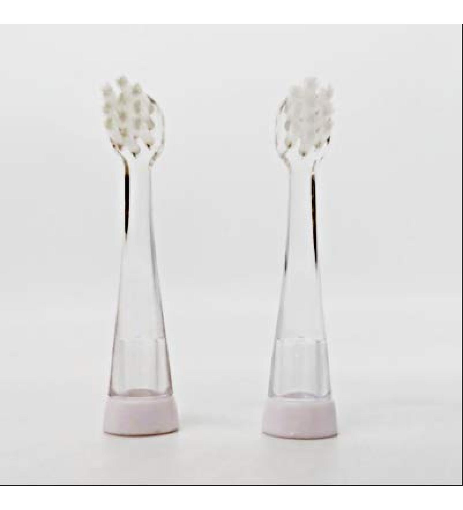 Seago SG-811 Children Toothbrush Replacement Heads 2PCS/Set - Soft Dupont Nylon Bristles for Oral Hygiene Care - Buy Online on GoSupps.com