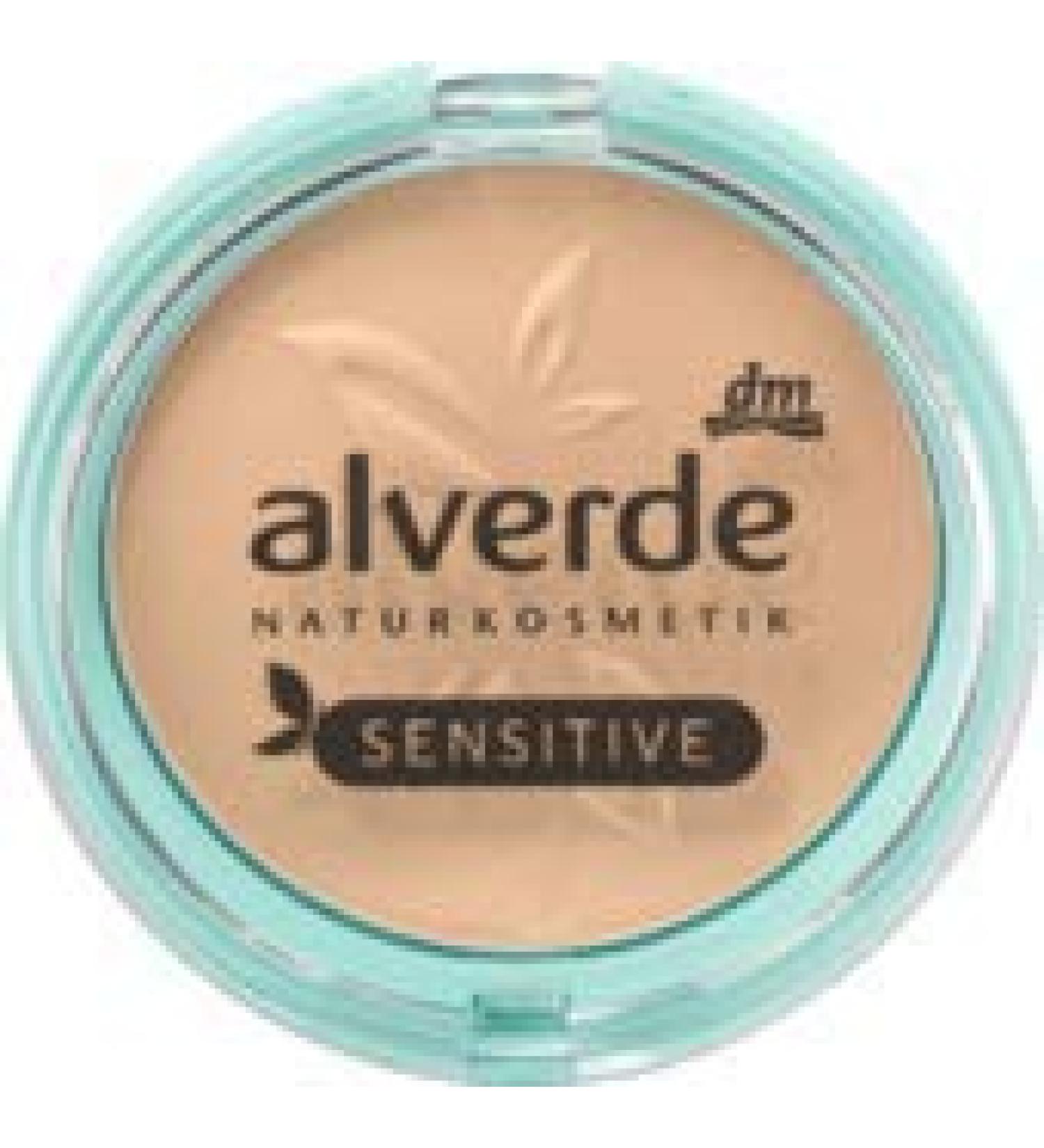 alverde NATURKOSMETIK Face Powder Mattifying Powder Sensitive Light 01 1x 9 g
